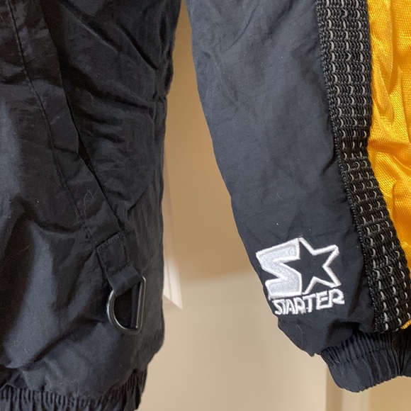 VTG - STARTER PRO LINE Pittsburgh Steelers Puffer Jacket Youth - XL - Picture 4 of 15